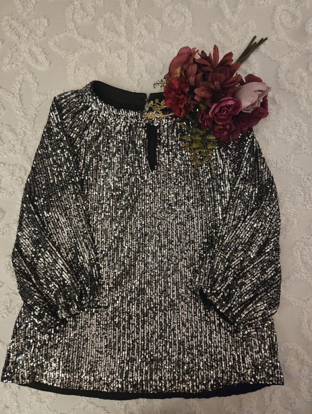 Vince Camuto Sequin Blouse